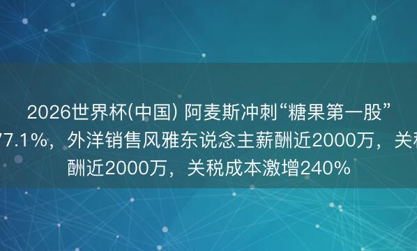 2026世界杯(中国) 阿麦斯冲刺“糖果第一股”：外洋收入占比77.1%，外洋销售风雅东说念主薪酬近2000万，关税成本激增240%