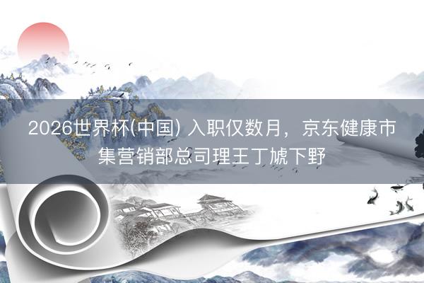 2026世界杯(中国) 入职仅数月，京东健康市集营销部总司理王丁虓下野